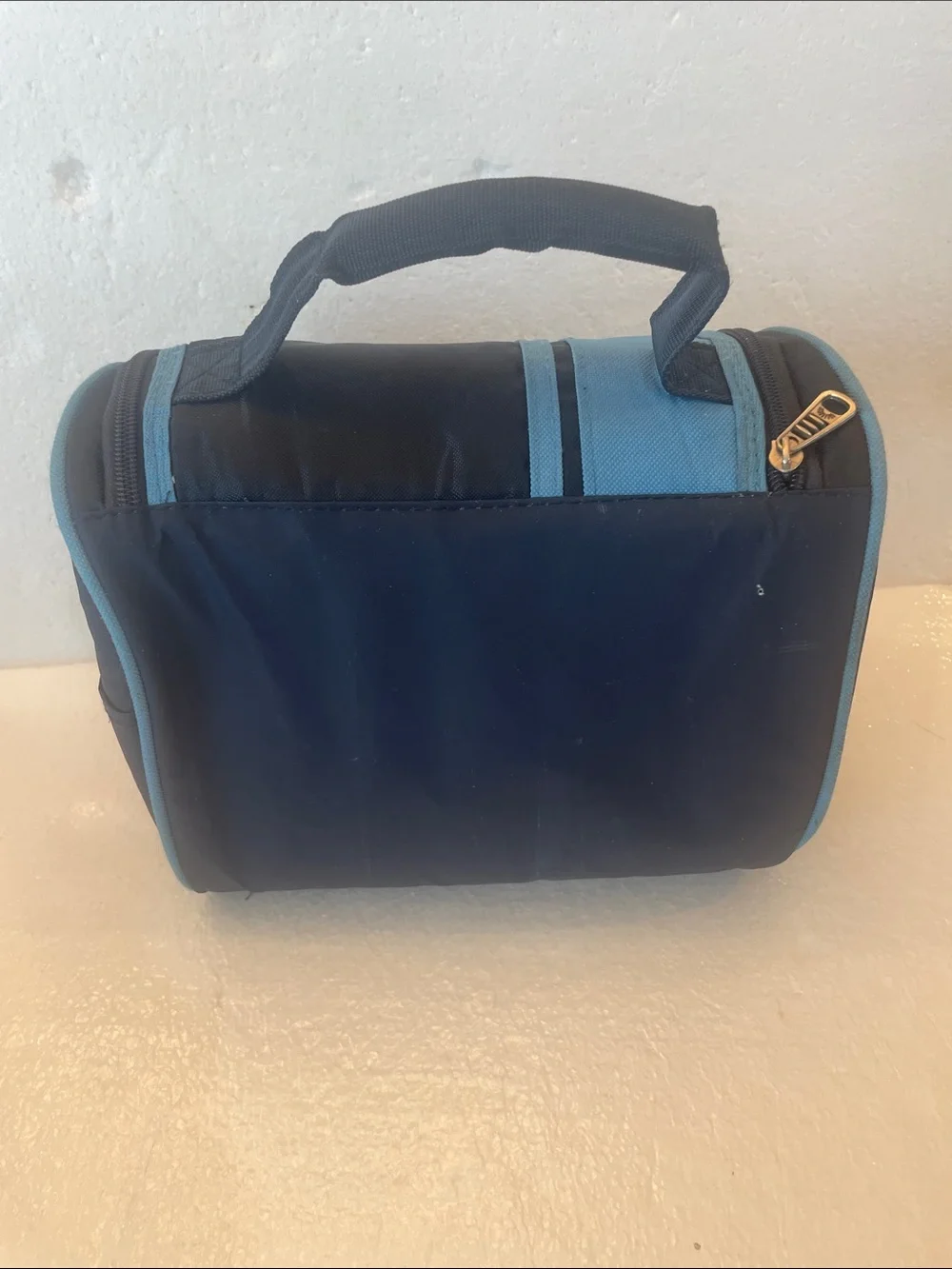 Y2K California innovations insulated cooler lunch bag tote handle travel Blue